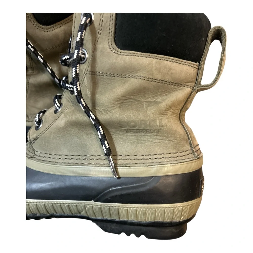SOREL Cheyanne II Waterproof Insulated Winter Boot NM2755-383 Nori/Black Sz 10.5